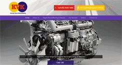 Desktop Screenshot of kvkengine.com.au